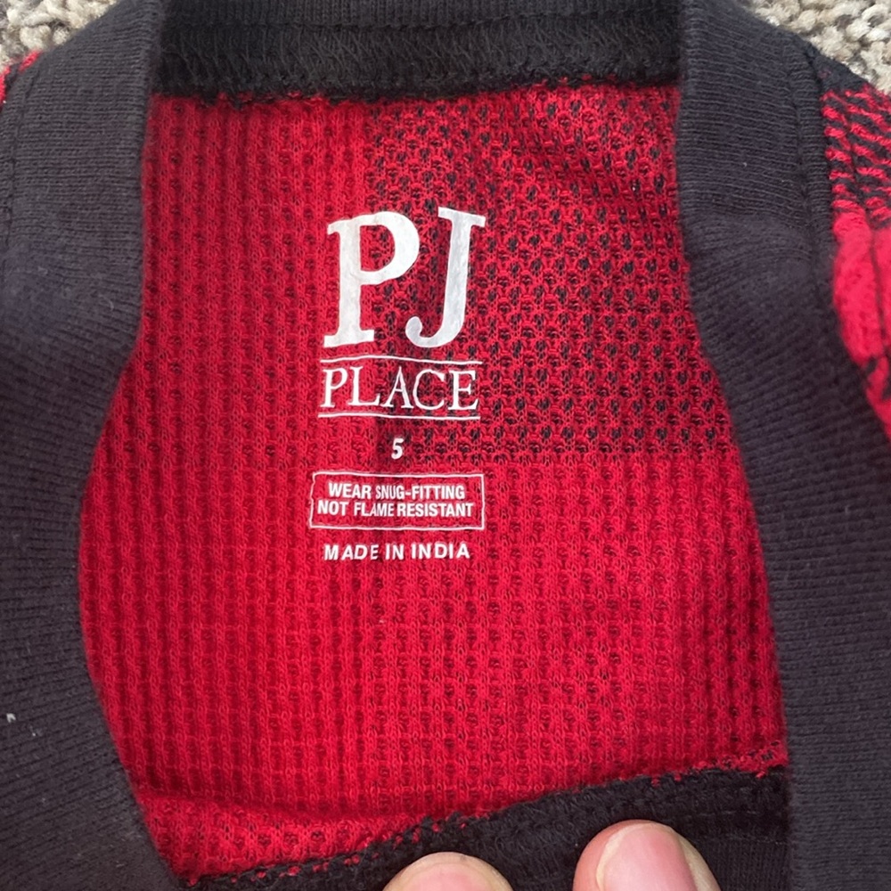 Plaid PJs Set - Picture 3 of 3